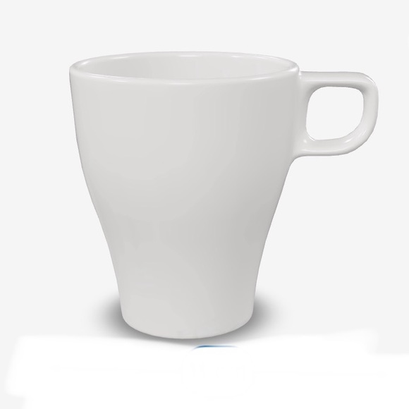 IKEA Fargrik white stoneware mugs, set of 4 - Picture 3 of 11